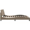 Rám postele bez matrace Zadar 180x200 cm umělá kůže [3208201] (Barva Šedá)