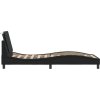 Rám postele s LED bez matrace Zadar 90 x 200 cm [3214082] (Barva Černá)