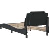 Rám postele s LED bez matrace Zadar 90 x 200 cm [3214082] (Barva Černá)