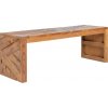 TV stolek 110 x 60 x 38 cm masivní teakové dřevo [326176]