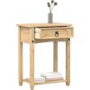 Konzolový stolek Corona 55 x 35 x 73 cm masivní borové dřevo [4002774]