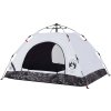 Kempingový stan pro 2 osoby rychloupínací [4004164] (Barva Bílé zatemnění)