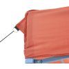 Skládací party stan pop-up se 4 bočními stěnami hnědý [4005025] (Barva orange (blue frame))