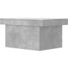 Konferenční stolek 100 x 55 x 40 cm kompozitní dřevo [840873] (Barva Betonová šedá)