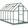Skleník s podkladovým rámem 334 x 169 x 202 cm hliník [3266331] (Barva Antracitová)