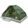 Kempingový stan kopule pro 2 osoby nepromokavý [94775] (Barva Šedá a oranžová)