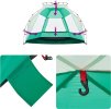 Plážový stan 2 osoby rychloupínací nepromokavý [4005291] (Barva mořská zeleň)