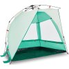 Plážový stan 2 osoby rychloupínací nepromokavý [4005291] (Barva mořská zeleň)