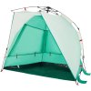 Plážový stan 2 osoby rychloupínací nepromokavý [4005291] (Barva mořská zeleň)
