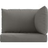 Podušky na palety 3 ks melanž textil [4002651] (Barva Antracitová)