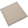 Podsedáky na zahradní nábytek 4 ks 45x45x2 cm čtvercové [847727] (Barva Světle šedá)