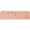 Zahradní truhlík 90 x 40 x 23 cm masivní borovice [847224] (Barva Bílá)