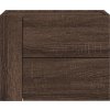 Nástěnné noční stolky 2 ks 40 x 30 x 35 cm [848338] (Barva Hnědý dub)