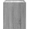 Nástěnný noční stolek 45 x 30 x 35 cm [848335] (Barva Šedá sonoma)