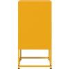 Noční stolky 2 ks 36 x 39 x 78 cm ocel [846567] (Barva Černá)