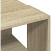 Konferenční stolek 89,5 x 48 x 30 cm kompozitní dřevo [848152] (Barva dub sonoma)