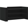 Konferenční stolek 100 x 50 x 50 cm kompozitní dřevo [848347] (Barva Černá)