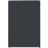 Box na 5 popelnic 345 x 79 x 117 cm ocel [3279980] (Barva Černá)