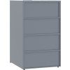 Box na 3 popelnice 207 x 79 x 117 cm ocel [3279988] (Barva Šedá)