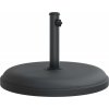 Stojan na slunečník pro tyč Ø 32 / 35 / 38 mm 25 kg kruhový [368670] (Barva Černá)