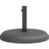 Stojan na slunečník pro tyč Ø 32 / 35 / 38 mm 25 kg kruhový [368670] (Barva Černá)