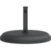 Stojan na slunečník pro tyč Ø 32 / 35 / 38 mm 25 kg kruhový [368670] (Barva Černá)