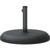 Stojan na slunečník pro tyč Ø 32 / 35 / 38 mm 25 kg kruhový [368670] (Barva Černá)