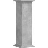 Stojan na rostliny 33 x 33 x 100 cm kompozitní dřevo [852982] (Barva Kouřový dub)