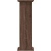 Stojan na rostliny 33 x 33 x 100 cm kompozitní dřevo [852982] (Barva Kouřový dub)