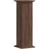 Stojan na rostliny 33 x 33 x 100 cm kompozitní dřevo [852982] (Barva Kouřový dub)