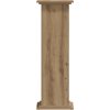 Stojan na rostliny 33 x 33 x 100 cm kompozitní dřevo [852982] (Barva Kouřový dub)