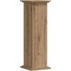 Stojan na rostliny 33 x 33 x 100 cm kompozitní dřevo [852982] (Barva Kouřový dub)