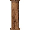 Stojan na rostliny 33 x 33 x 100 cm kompozitní dřevo [852982] (Barva Kouřový dub)