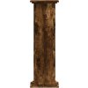 Stojan na rostliny 33 x 33 x 100 cm kompozitní dřevo [852982] (Barva Kouřový dub)
