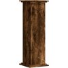 Stojan na rostliny 33 x 33 x 100 cm kompozitní dřevo [852982] (Barva Kouřový dub)