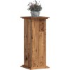 Stojan na rostliny 33 x 33 x 80 cm kompozitní dřevo [852975] (Barva Hnědý dub)