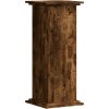 Stojan na rostliny 33 x 33 x 80 cm kompozitní dřevo [852975] (Barva Hnědý dub)