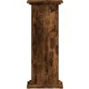 Stojan na rostliny 33 x 33 x 80 cm kompozitní dřevo [852975] (Barva Hnědý dub)