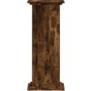 Stojan na rostliny 33 x 33 x 80 cm kompozitní dřevo [852975] (Barva Hnědý dub)