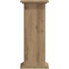Stojan na rostliny 33 x 33 x 80 cm kompozitní dřevo [852975] (Barva Hnědý dub)