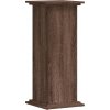 Stojan na rostliny 33 x 33 x 80 cm kompozitní dřevo [852975] (Barva Hnědý dub)