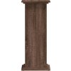 Stojan na rostliny 33 x 33 x 80 cm kompozitní dřevo [852975] (Barva Hnědý dub)