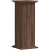 Stojan na rostliny 33 x 33 x 80 cm kompozitní dřevo [852975] (Barva Hnědý dub)
