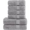 6dílná sada ručníků Premium SOLUND 600 g/m² [137560] (Barva Šedá)