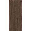 Příborník 50 x 41 x 93 cm kompozitní dřevo [846368] (Barva Hnědý dub)