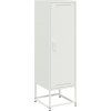 Skříň highboard 36 x 39 x 123 cm ocel [846524] (Barva Černá)