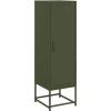 Skříň highboard 36 x 39 x 123 cm ocel [846524] (Barva Černá)