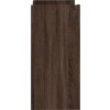 Příborník 73,5 x 35 x 75 cm kompozitní dřevo [848408] (Barva Hnědý dub)