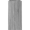Příborník 73,5 x 35 x 75 cm kompozitní dřevo [848391] (Barva Betonová šedá)