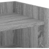 Příborník 73,5 x 35 x 75 cm kompozitní dřevo [848391] (Barva Betonová šedá)